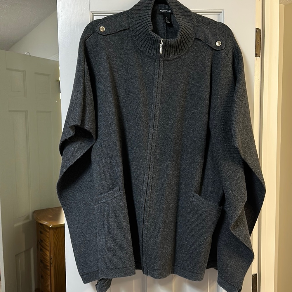 Size Medium White House Black Market Cape